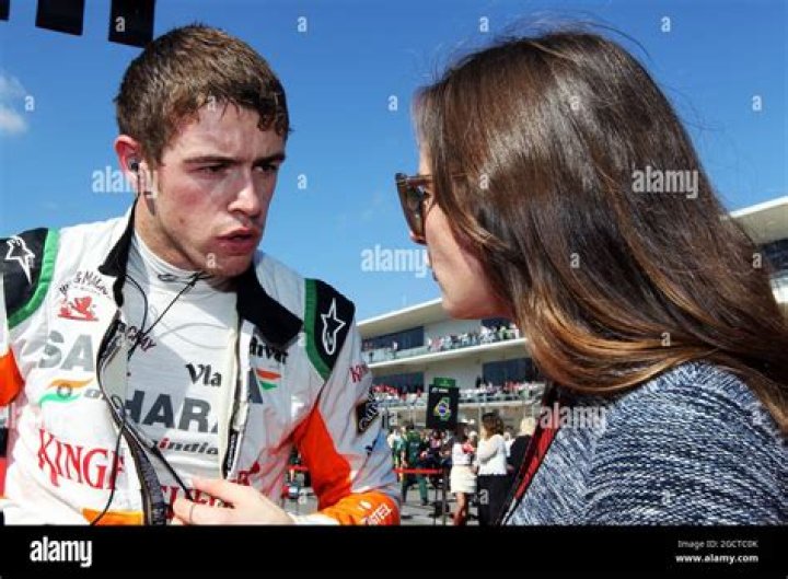 Laura Jordan Di Resta, Paul di Resta's Girlfriend